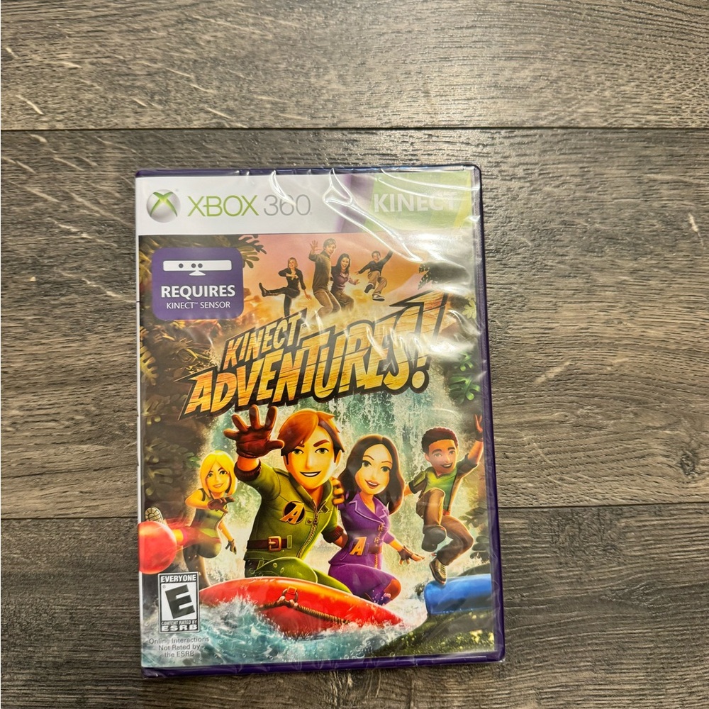 XBOX‎ 360 Kinect Adventures Game NEW